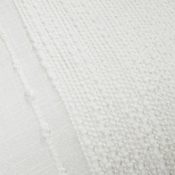 Hearth & Hearth Slub Center Stripe Oversized Lumbar Oblong Bed Pillow - Picture 7 of 14